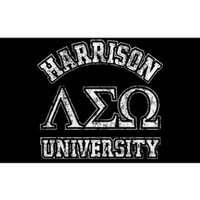 Old School Fraternity Comedy Property Harrison University Bumper Sticker