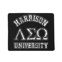 Old School Fraternity Comedy Property Harrison University Mousepad