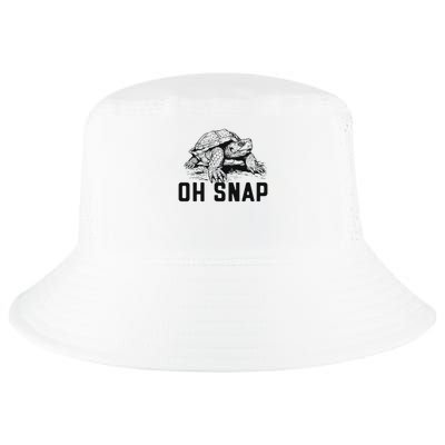 Oh Snap! Funny Snapping Turtle Ironic Animal Cool Comfort Performance Bucket Hat
