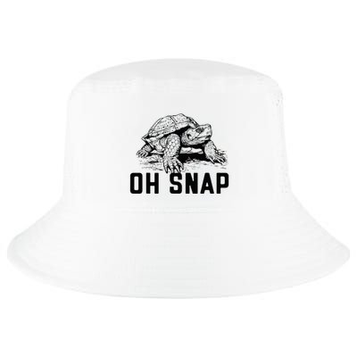 Oh Snap! Funny Snapping Turtle Ironic Animal Cool Comfort Performance Bucket Hat