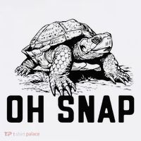Oh Snap! Funny Snapping Turtle Ironic Animal Cooling Performance Long Sleeve Crew
