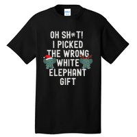 Oh Shit Funny White Elephant Gifts For Adults Under 15 20 Tall T-Shirt