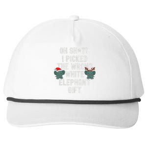 Oh Shit Funny White Elephant Gifts For Adults Under 15 20 Snapback Five-Panel Rope Hat