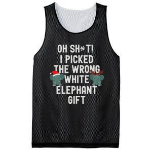 Oh Shit Funny White Elephant Gifts For Adults Under 15 20 Mesh Reversible Basketball Jersey Tank