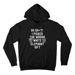 Oh Shit Funny White Elephant Gifts For Adults Under 15 20 Tall Hoodie