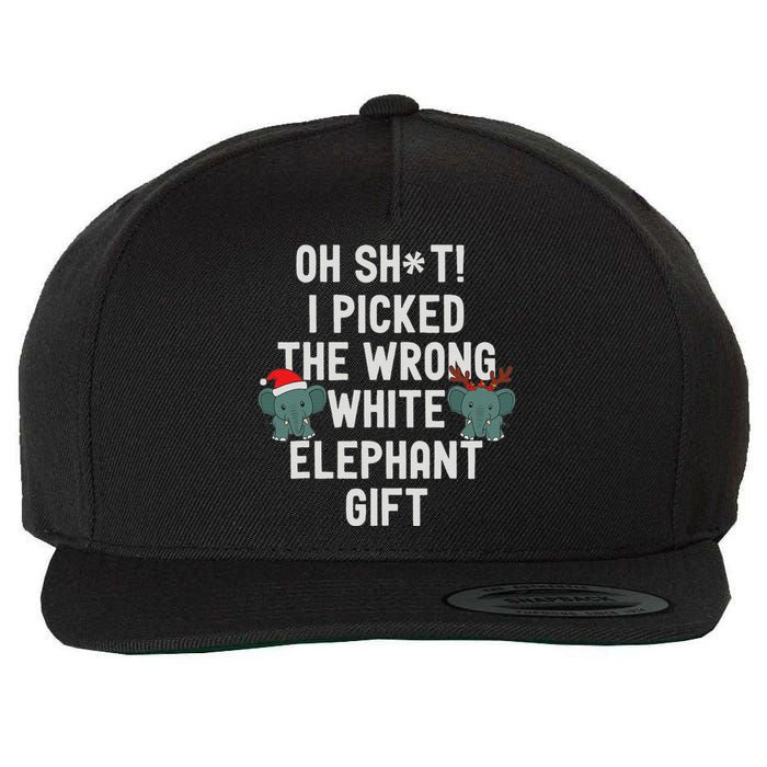 Oh Shit Funny White Elephant Gifts For Adults Under 15 20 Wool Snapback Cap