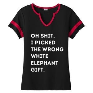 Oh Shit Funny White Elephant Gifts For Adults Under 15 20 Ladies Halftime Notch Neck Tee