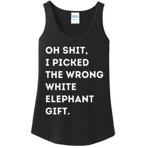 Oh Shit Funny White Elephant Gifts For Adults Under 15 20 Ladies Essential Tank