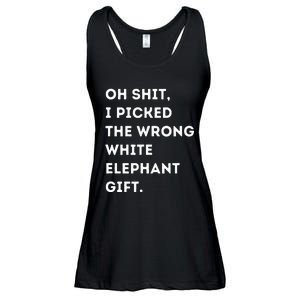 Oh Shit Funny White Elephant Gifts For Adults Under 15 20 Ladies Essential Flowy Tank