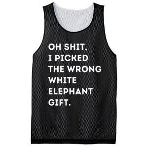 Oh Shit Funny White Elephant Gifts For Adults Under 15 20 Mesh Reversible Basketball Jersey Tank