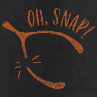 Oh Snap! Funny Turkey Day Print Wishbone Happy Thanksgiving Cool Comfort Performance Bucket Hat