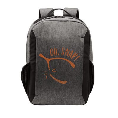 Oh Snap! Funny Turkey Day Print Wishbone Happy Thanksgiving Vector Backpack