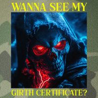 Oddly Specific Funny Girth Certificate Legacy Tie Dye Trucker Hat