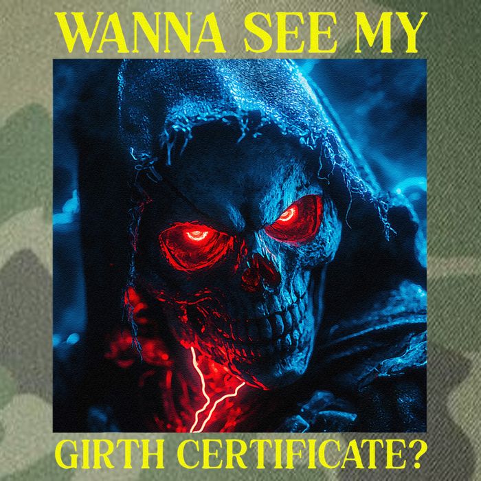 Oddly Specific Funny Girth Certificate Legacy Tie Dye Trucker Hat