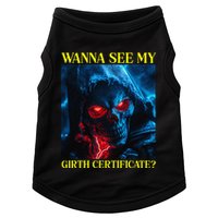Oddly Specific Funny Girth Certificate Doggie Tank