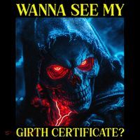 Oddly Specific Funny Girth Certificate 7-Panel Snapback Hat