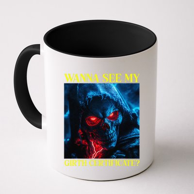 Oddly Specific Funny Girth Certificate Mug