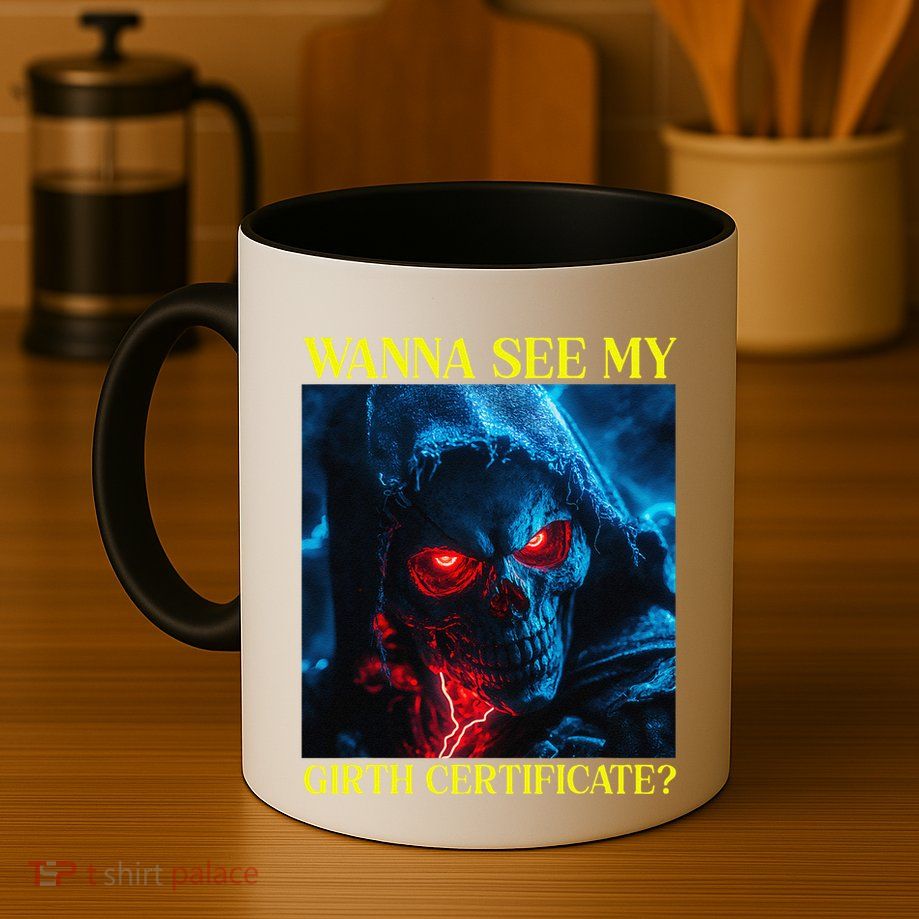 Oddly Specific Funny Girth Certificate Mug