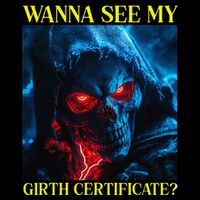 Oddly Specific Funny Girth Certificate Dry Zone Grid Polo