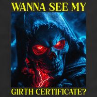 Oddly Specific Funny Girth Certificate Premium Pullover Hoodie