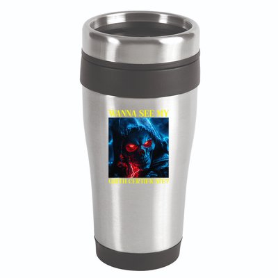 Oddly Specific Funny Girth Certificate 16oz Travel Tumbler