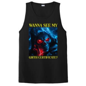 Oddly Specific Funny Girth Certificate PosiCharge Competitor Tank