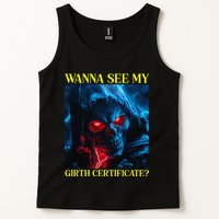 Oddly Specific Funny Girth Certificate Tank Top