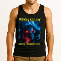 Oddly Specific Funny Girth Certificate Tank Top