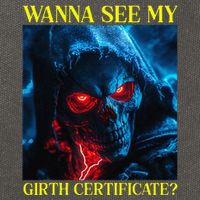 Oddly Specific Funny Girth Certificate Cotton Canvas Backpack