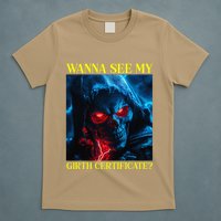 Oddly Specific Funny Girth Certificate T-Shirt