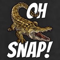 Oh Snap Funny Alligator Gator Crocodile Graphic Adults 15oz Campfire Ceramic Mug