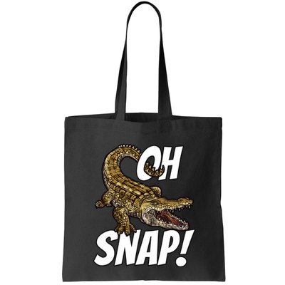 Oh Snap Funny Alligator Gator Crocodile Graphic Adults Bag