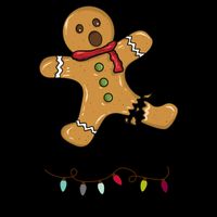 Oh Snap Funny Gingerbread Cookie 16oz Travel Tumbler