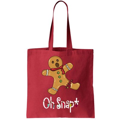 Oh Snap Funny Gingerbread Cookie Bag