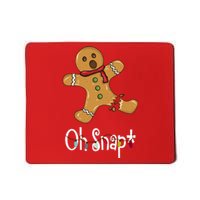 Oh Snap Funny Gingerbread Cookie Mousepad