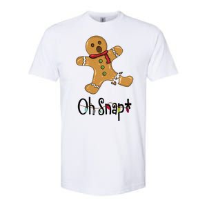 Oh Snap Funny Gingerbread Cookie Softstyle CVC T-Shirt