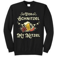 Oktoberfest Shirts For Schnitzel My Nitzel Funny Octoberfest Sweatshirt