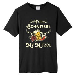 Oktoberfest Shirts For Schnitzel My Nitzel Funny Octoberfest Tall Fusion ChromaSoft Performance T-Shirt