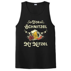 Oktoberfest Shirts For Schnitzel My Nitzel Funny Octoberfest PosiCharge Competitor Tank