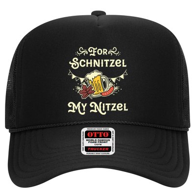 Oktoberfest Shirts For Schnitzel My Nitzel Funny Octoberfest Trucker Hat