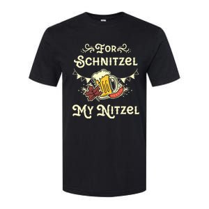 Oktoberfest Shirts For Schnitzel My Nitzel Funny Octoberfest Softstyle CVC T-Shirt