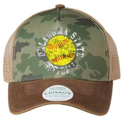 Oklahoma Softball Funny Legacy Tie Dye Trucker Hat