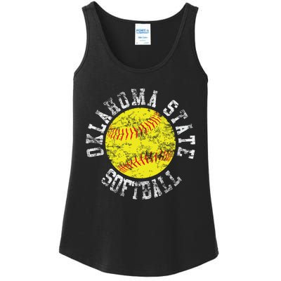 Oklahoma Softball Funny Ladies Essential Tank