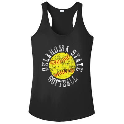 Oklahoma Softball Funny Ladies PosiCharge Competitor Racerback Tank