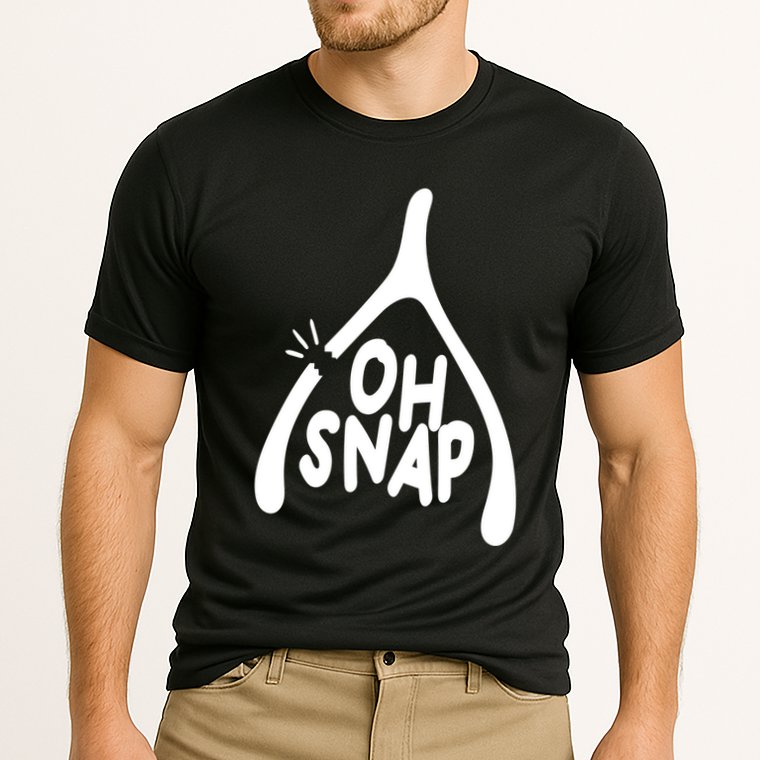 Oh Snap Funny Broken Bone Performance Shirt
