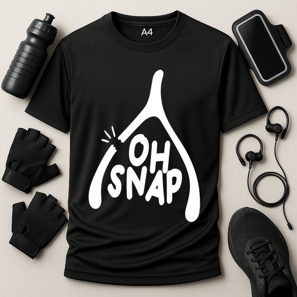 Oh Snap Funny Broken Bone Performance Shirt