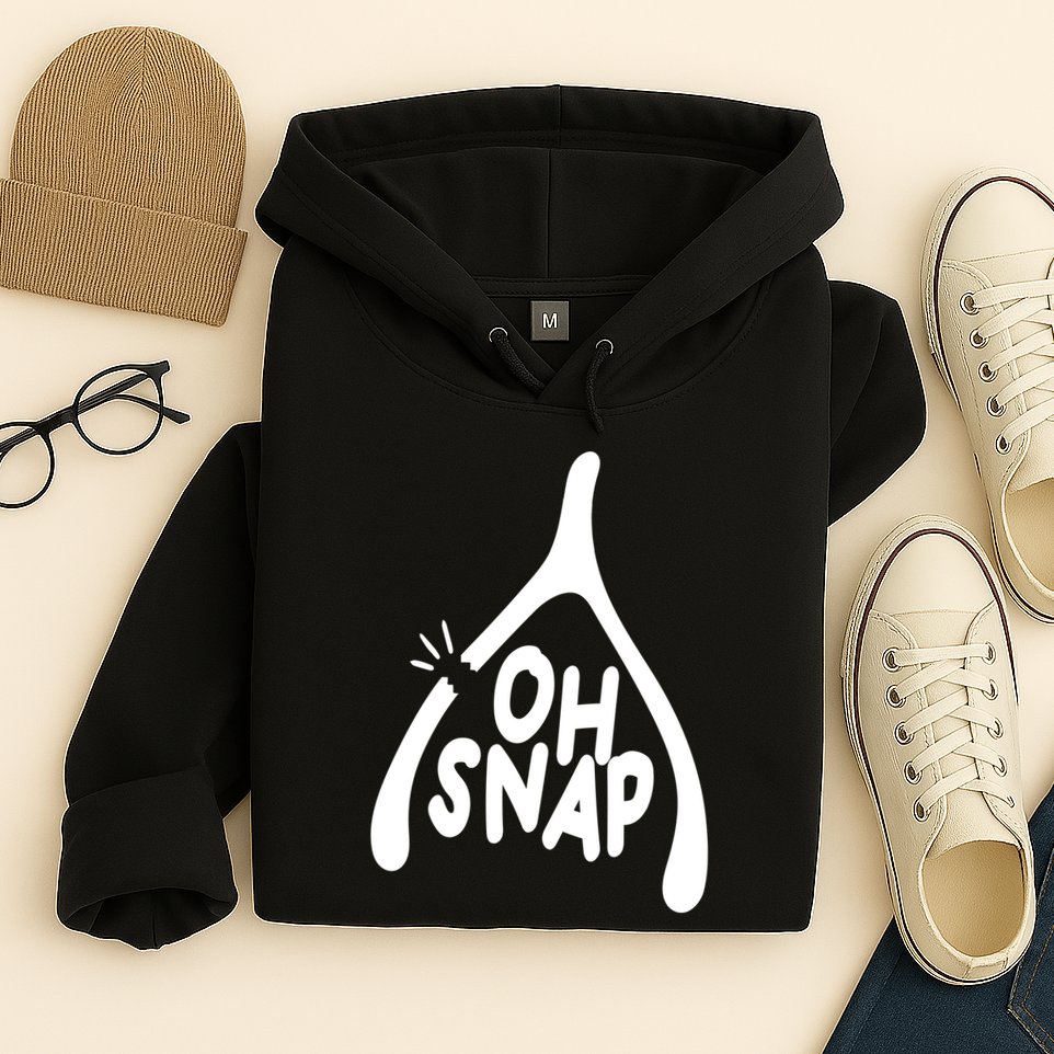 Oh Snap Funny Broken Bone Hoodie
