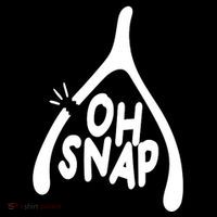 Oh Snap Funny Broken Bone Button