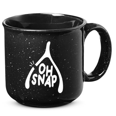 Oh Snap Funny Broken Bone 15oz Campfire Ceramic Mug