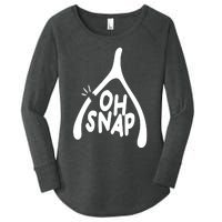 Oh Snap Funny Broken Bone Women's Perfect Tri Tunic Long Sleeve Shirt